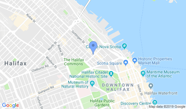 Halifax Brazilian Jiu Jitsu Society location Map