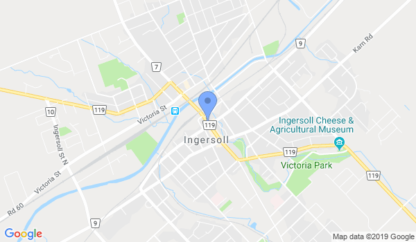 Ingersoll Goju Ryu Karate location Map