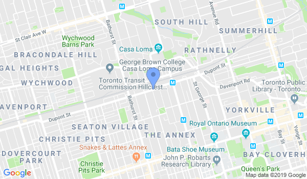 International Krav Maga Federation (IKMF), Toronto location Map
