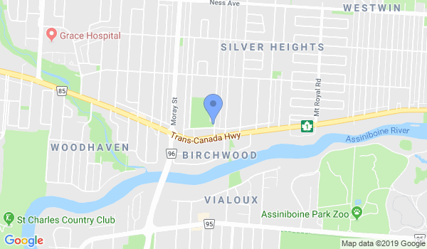 JKA Winnipeg West Karate location Map