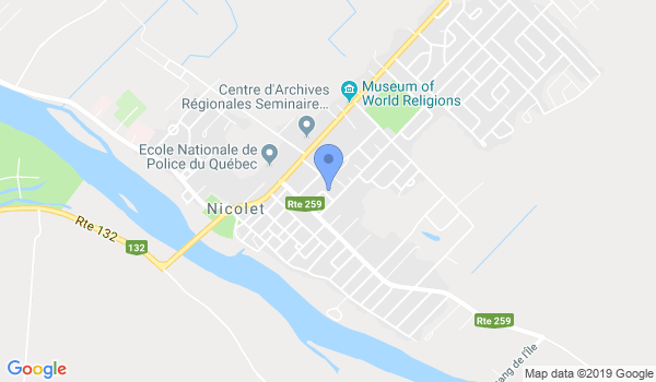 Jeet kune do centre-du-québec location Map