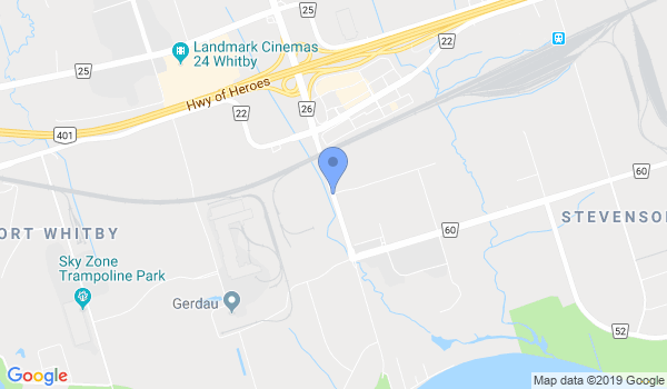 Je Unified Tae Kwon Do location Map