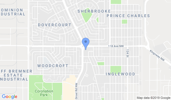 Judo Alberta location Map