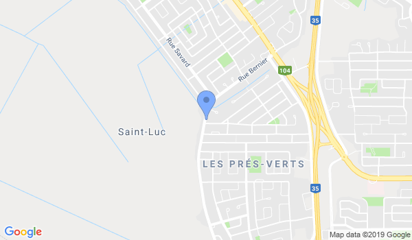 Karaté Kyokushin St-Luc Inc location Map