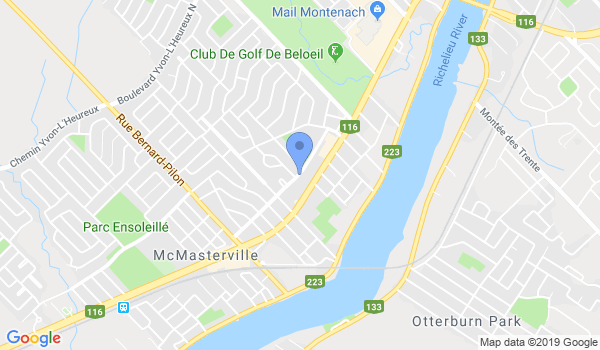 Karaté Kyokushin Tiger Inc location Map