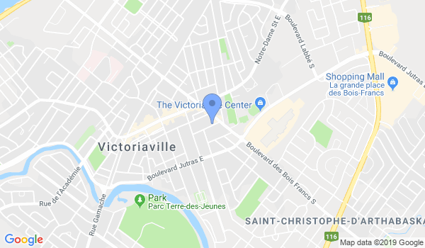 Karaté Kenpo location Map