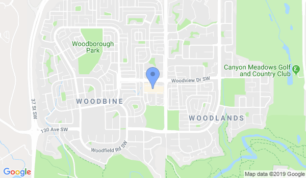 Karate Alberta Association location Map