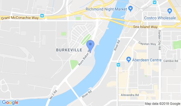 Karate BC location Map