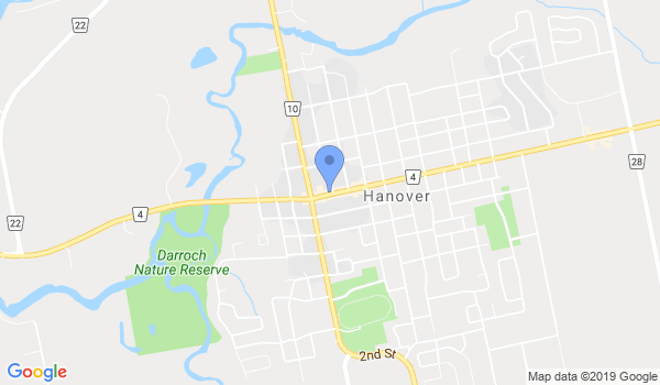 The Karate Dojo - Hanover location Map