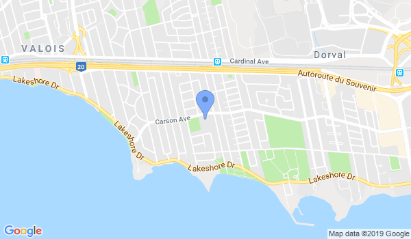 Karate Sportif Lachine / Dorval / Lasalle location Map