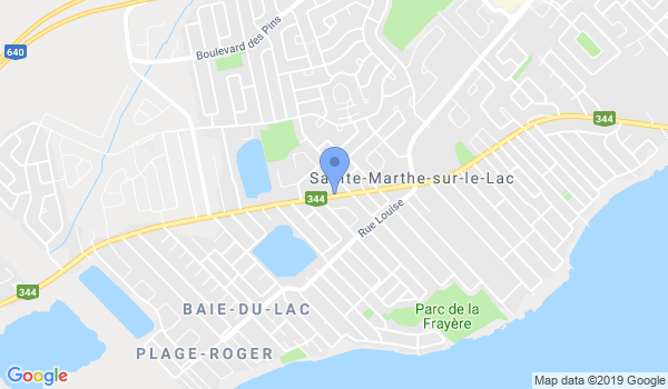 Karaté Sunfuki Ste-Marthe-Sur-Le-Lac Inc location Map
