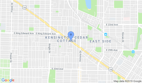 Kee's Tae Kwon Do location Map