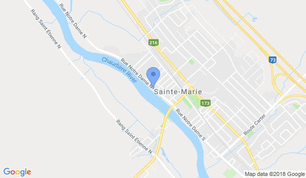 Kenpo Karaté Ste-Marie location Map