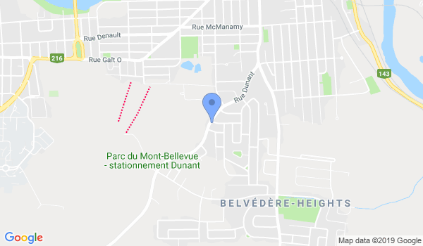 Kick Boxing Karaté location Map