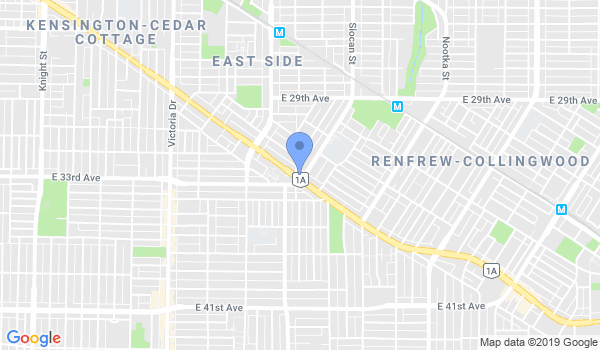 Kingsway Shito-Ryu Karate-Do Ltd location Map