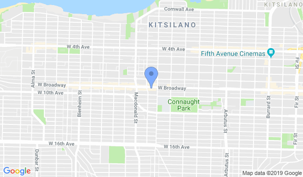 Kitsilano SKF Martial arts Academy location Map