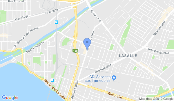 Lasalle Kempo Karaté Dojo location Map