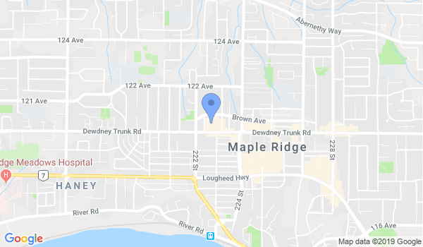 Marcus Soares Brazilian Jiu-Jitsu Academy Maple Ridge location Map