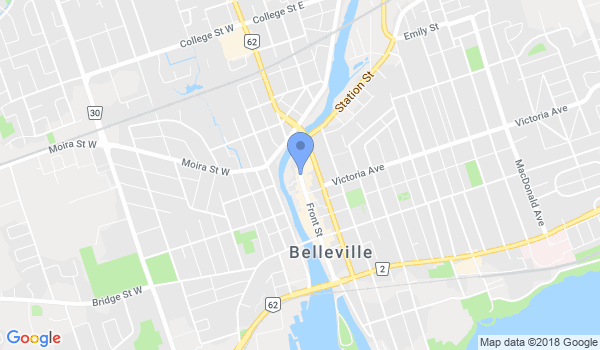 Martial Arts Belleville Patenaude location Map