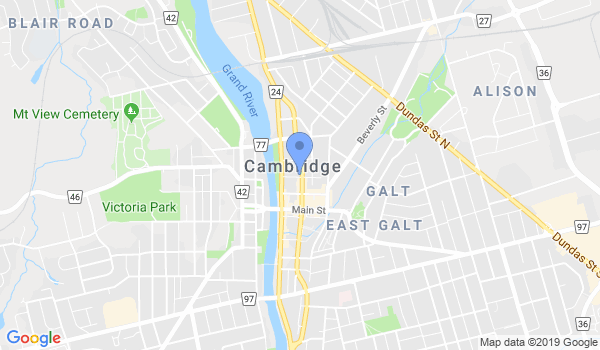 Cambridge Martial Arts Academy location Map