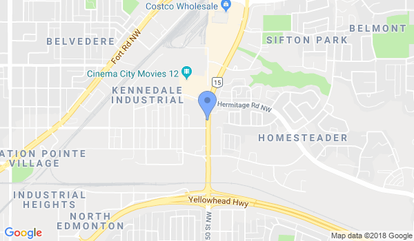 Mountain Taekwondo Do Jang Edmonton location Map