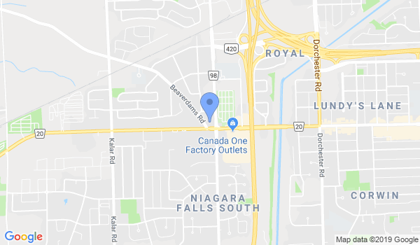 Brasa Niagara Brazilian Jiu Jitsu location Map