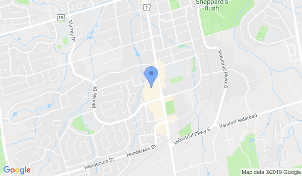 Northern Karate School Aurora location Map