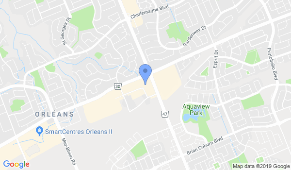 Orleans Saroughi Martial arts/Kickboxing location Map