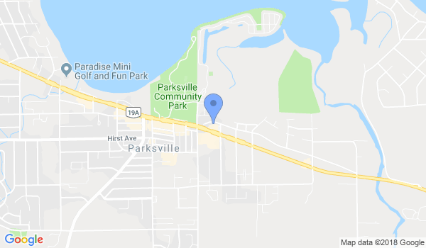 Parksville Taekwondo location Map