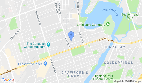 Peterborough Hatashita Judo Club location Map
