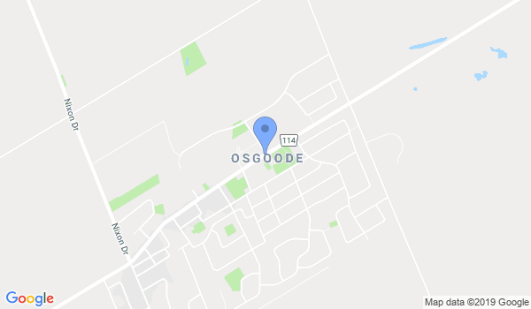 Rideau Osgoode Martial Arts location Map