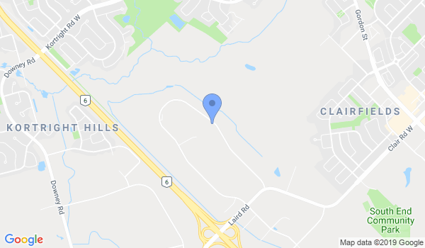 Roberts Karate Ltd location Map