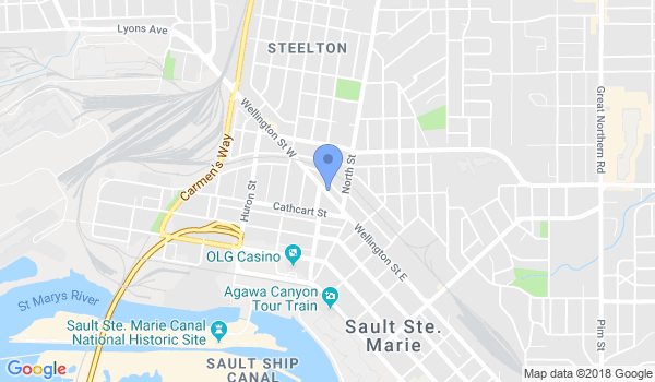 Sault Ste Marie International Shotokan Karate Federation location Map