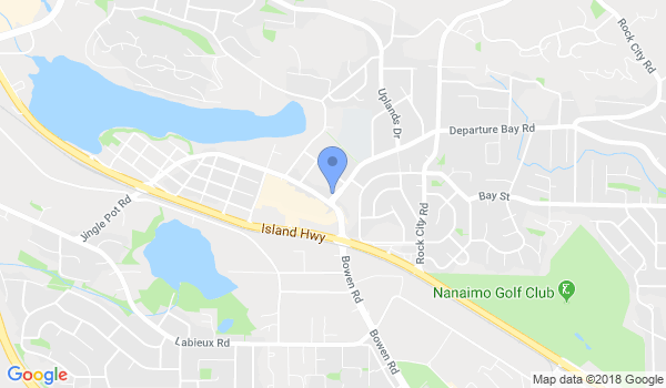 Shima Karate School Nanaimo location Map