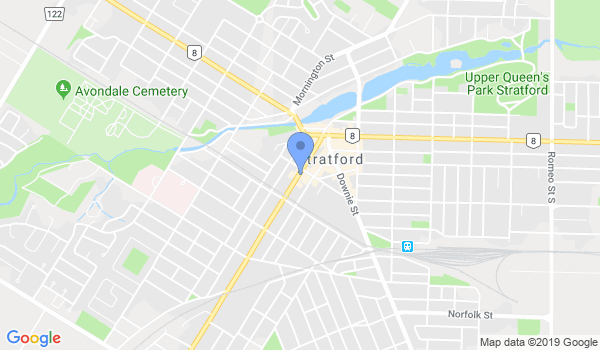 Stratford BJJ location Map