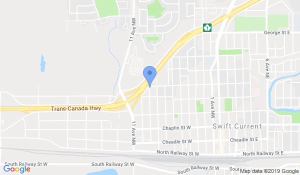Swift Current Karate Club location Map