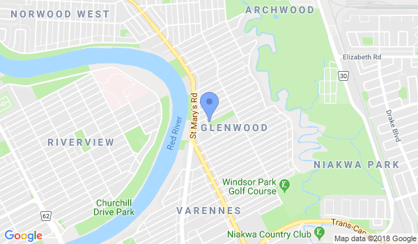 Systema Winnipeg Russian Martial Art location Map