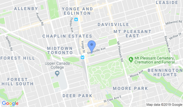 The Academy Toronto location Map