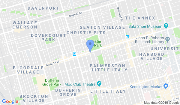 Toronto BJJ location Map