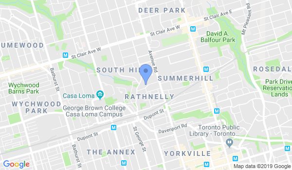 Toronto Academy of Karate location Map