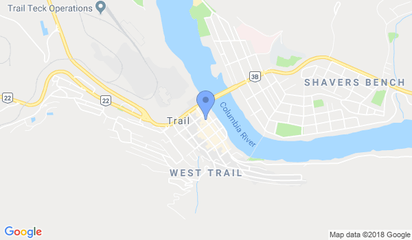 Trail Martial Arts location Map