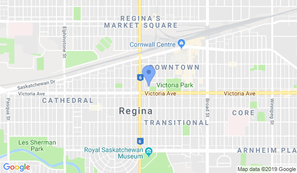 Unified TKD International Regina location Map