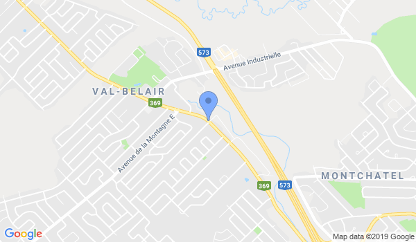 Studios Unis Val-BélairSucc location Map