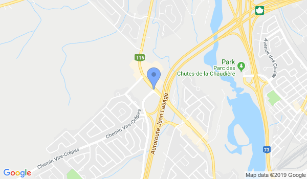 Studios Unis De La Chaudière St Nicolas location Map