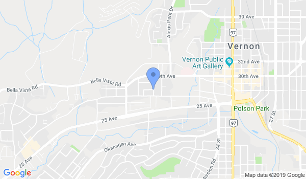 Vernon Shotokan Karate Do location Map