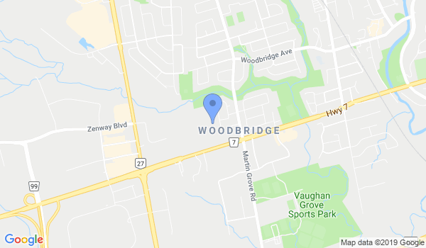 Woodbridge Taekwon Do location Map