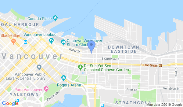iLoveKickboxing Vancouver location Map