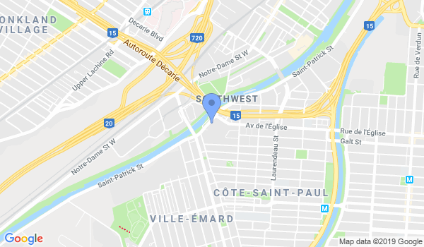 Ving Tsun Montreal (VTMTL) location Map